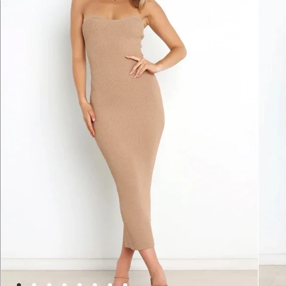 Petal & Pup Dresses | Petal & Pup Jennica Dress In Beige | Color: Brown/Tan | Size: 6 | Mfagan55's Closet Petal & Pup Dresses | Petal & Pup Jennica Dress In Beige | Color: Brown/Tan | Size: 6 | Mfagan55's Closet